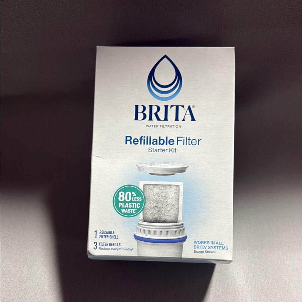Brita Refillable Water Filtration Starter Kit
